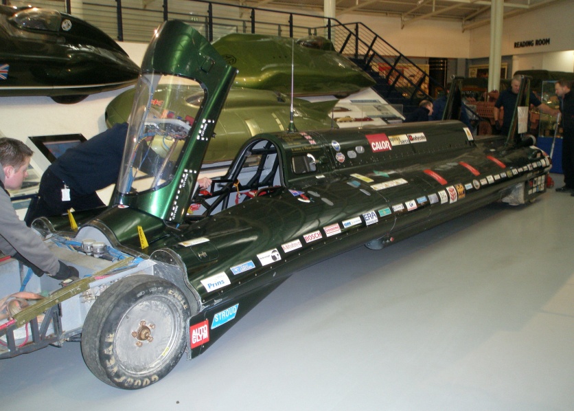 World Record Breaking Steam Car Arrives at the Heritage Museum